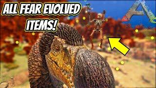 ARK FEAR EVOLVED 5 HOW TO GET ALL NEW ITEMS LEGIT AND WITH SPAWN CODES!! || Ark Survival Evolved!