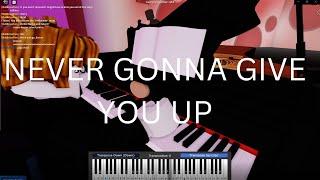 Never Gonna Give You Up (Roblox got talent)