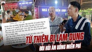 TỪ THIỆN ĐANG BỊ LẠM DỤNG ĐỂ ĐÒI HỎI ĂN UỐNG MIỄN PHÍ: SỰ BIẾN TƯỚNG CẦN ĐƯỢC LOẠI TRỪ