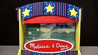 Tabletop Puppet Theater from Melissa & Doug