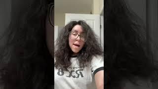 “Stop forcing curls” WHAT DO I DO WITH THIS?!?!?! #wavycurly #texturedhair #wavyhair #curlyhair