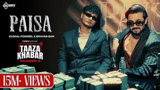 Paisa | Official Music Video | @pokhrelkushal858 | @JioHotstar Taaza Khabar S2