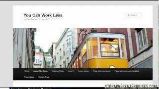 WordPress Posts & Pages Tutorial - How To Work with WP Pages & Posts