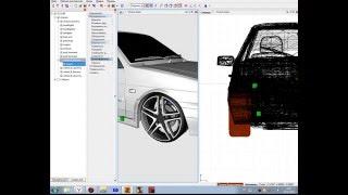 Zmodeler[Урок]Как правильно заменить колёса на авто.