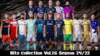 Kits Collection Vol.26 Season 24/25 - PES 2021 & Football Life 2024