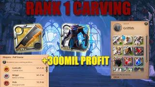 RANK 1 CARVING | 300M+ PROFIT | 8.4 Kill | Albion Online