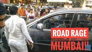 ROAD RAGE MUMBAI - Mercedes vs. Toyota!!