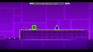 Geometry Dash. Stereo Madness 1 уровень [100%] [3 монеты]