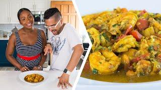 How To Make Trini Curry Shrimp | Foodie Nation
