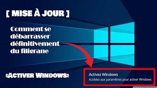 Supprimer définitivement : Go To Settings To Activate Windows - Activer Windows 10 & 11