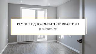 Ремонт однокомнатной квартиры в Экодоме | Воронеж, Гродненская 65