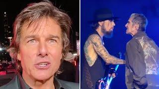 Tom Cruise REACTS To Perry Ferrell FIGHTING Dave Navarro At Jane's Addiction Concert