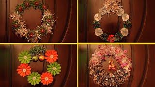 Янги йил учун веноклар ясаш-DIY Christmas  wreaths - Рождественские венки своими руками