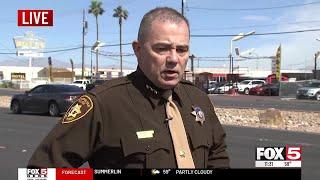 FULL: Las Vegas Police say murder suspect involved in 3 carjackings, multiple injuries