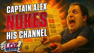 Captain Alex NUKES his YouTube channel! | LDZ Reacts | The Level 99 Livestream | @Alex258-h1v