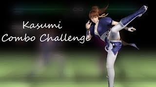 Dead or Alive 5: Last Round | Kasumi Combo Challenge [60 FPS]