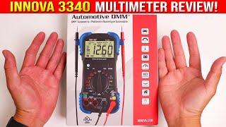 Innova 3340 Multimeter Review (DC/AC, Current, Hertz, Pulse Width, Duty Cycle, RPM, Dwell, Temp)