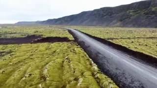 Drone Over Grundavik, Iceland