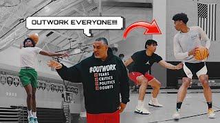 INTENSE PRIVATE WORKOUT W/ The Guard Whisperer!!! Ft. Isaiah Elohim, Mazi Mosely, Brandon McCoy
