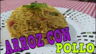 CÓMO HACER ARROZ CON POLLO.