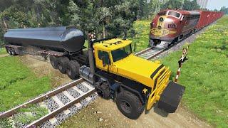 Cars Vs Rail #25 – Beamng.Drive | Dancing Cars
