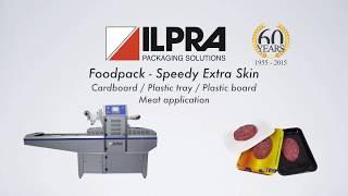 Ilpra Tray sealer - Speedy Extra Skin - Cardboard | Plastic tray | Plastic board - Meat packaging