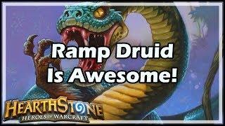 [Hearthstone] Ramp Druid Is Awesome!