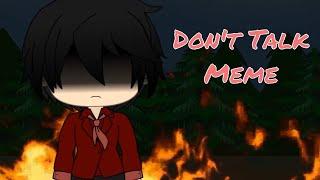 Don't talk meme | Lizzies Present Time