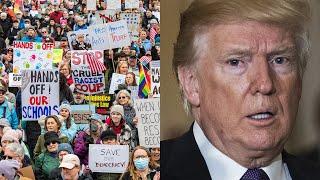 Trump in PANIC as protests ERUPT across America