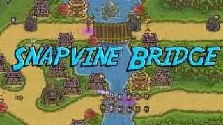 Kingdom Rush Frontiers - Snapvine Bridge - Veteran 3 Stars