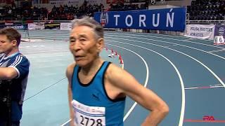 World Record Masters M85 400m Indoor at Torun 2019