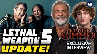 Mel Gibson Reveals Lethal Weapon 5, Passion of The Christ 2 Updates, and Talks Monster Summer!