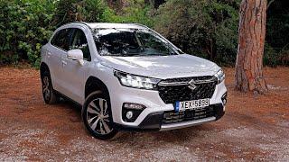 Экономичный компакт кроссовер Suzuki S-Cross Hybrid 2023. Review. Price.Engine. Specs. Interior