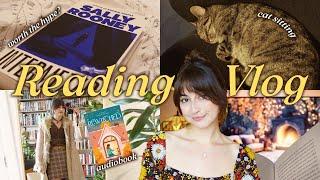 Autumnal Reading Vlog ️cat sitting, fall outfits, witchy books & cozy evenings