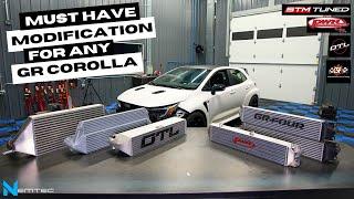 The Best Mod For The GR Corolla's (Intercooler Comparison)