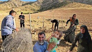 Beautiful rural life. Shirvan's attempt to go to the nomadic region 