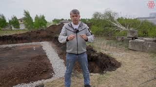 Дом из полистиролбетонных блоков  с ЦОКОЛЬНЫМ ЭТАЖОМ.