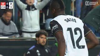 Umar Sadiq Goal, Valencia vs Real Valladolid (2-1) All Goals Highlights