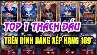 Trên Đỉnh Top 1 Thách Đấu 169 sao Với Con Bài Nakroth Cực Kỳ Hấp Dẫn, Kỹ Năng và Mãn Nhãn Người Xem