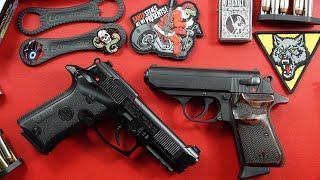 Beretta 80x Cheetah vs. Walther PPK/s .380ACP | 9mm Kurz