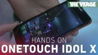 Alcatel OneTouch Idol X hands-on