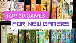 10 Board Games for New Gamers