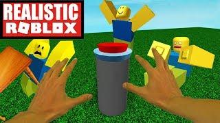 Realistic Roblox  - DO NOT PRESS THE BIG RED BUTTON IN ROBLOX | ROBLOX THE NORMAL BUTTON (PT 2)