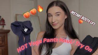 HOT Yoga Pants Haul/Try On| BOOTY LIFT? 🫣