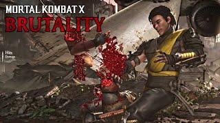 MORTAL KOMBAT X · Takeda - ALL BRUTALITIES [HD] 60fps | MKX