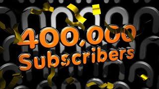 NOOBLETS 400,000 Subscriber THANK YOU! x