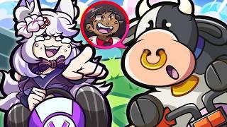 Four Idiots Playing Mario Kart World