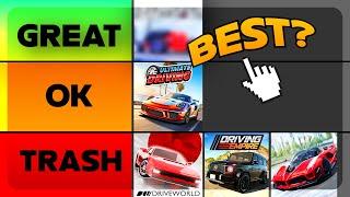 Ranking ROBLOX Car Games! (Tier List)