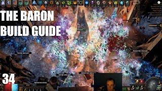 [PATH OF EXILE] - THE BARON EFFICIENT TRAINING 3.8 BLIGHT LEAGUE NECROMANCER BUILD GUIDE