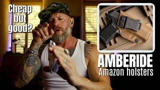 Is the AMBERIDE Amazon holster the BEST CHEAP kydex holster - review & WARNING!